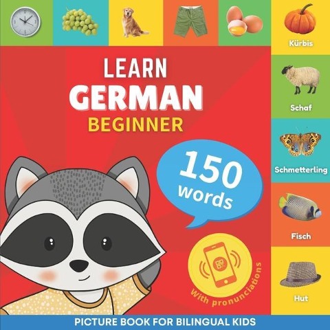 Learn german - 150 words with pronunciations - Beginner - Goose and Books