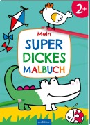 Cover-Bild zum Titel 'Mein superdickes Malbuch ab 2' von ''