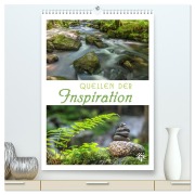 Cover-Bild zum Titel 'Quellen der Inspiration (hochwertiger Premium Wandkalender 2026 DIN A2 hoch), Kunstdruck in Hochglanz' von 'Enikö Agnes Müringer Müringer'