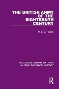Cover-Bild zum Titel 'The British Army of the Eighteenth Century' von 'H. C. B. Rogers'