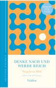 Cover-Bild zum Titel 'Denke nach und werde reich' von 'Napoleon Hill'