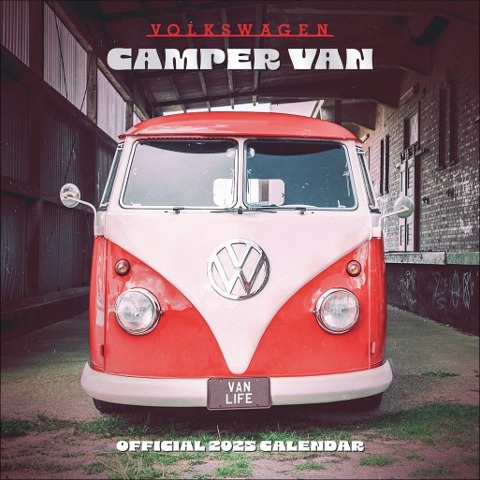 Camper Vans Broschurkalender 2025 - 
