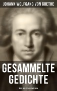 Cover-Bild zum Titel 'Gesammelte Gedichte (Über 1000 Titel in einem Buch)' von 'Johann Wolfgang von Goethe'