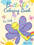 Butterfly Coloring Book For Kids Ages 4-8 - Education Colouring