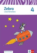 Zebra. Arbeitsheft Lesen/Schreiben zur Ausleihe 4. Schuljahr. Neubearbeitung - 