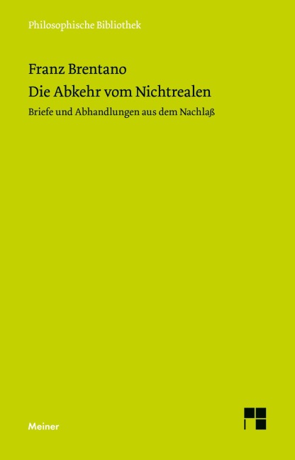 Die Abkehr von Nichtrealen - Franz Brentano