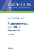 Cover-Bild zum Titel 'Klausurenkurs zum BGB' von 'Karl-Heinz Fezer, Eva Inés Obergfell'