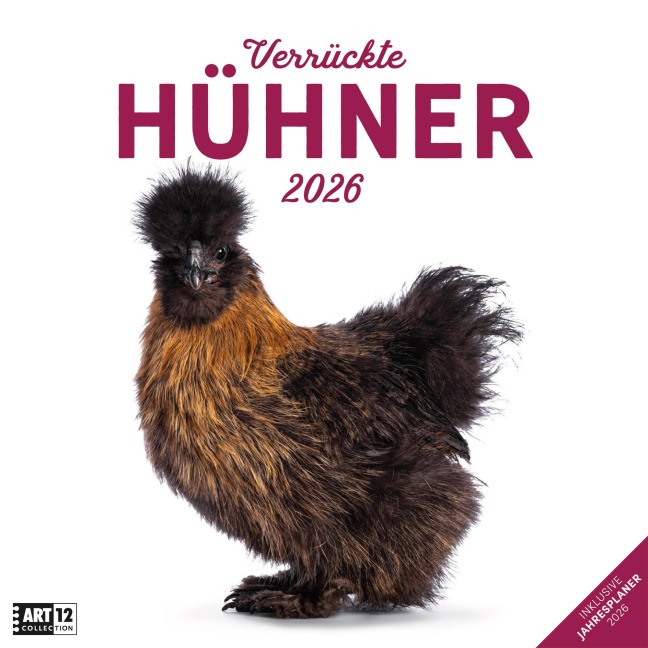 Verrückte Hühner Broschürenkalender 2026 - 30x30 - Art12 - 