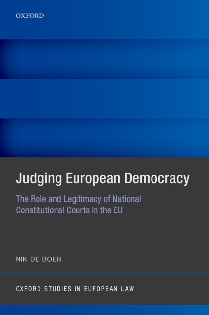 Judging European Democracy - Nik de Boer