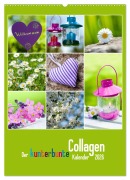 Der kunterbunte Collagen Kalender (Wandkalender 2026 DIN A2 hoch), CALVENDO Monatskalender - Judith Dzierzawa