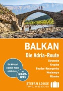 Cover-Bild zum Titel 'Stefan Loose Reiseführer Balkan, Die Adria-Route. Slowenien, Kroatien, Bosnien und Herzegowina, Montenegro, Albanien' von 'Andrea Markand, Mark Markand'