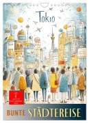 Cover-Bild zum Titel 'Bunte Weltreise (Wandkalender 2026 DIN A4 hoch), CALVENDO Monatskalender' von 'Peter Roder'