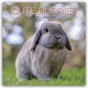 Cute Bunnies - Niedliche Kaninchen 2026 - 16-Monatskalender - Gifted Stationery Co. Ltd