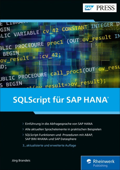SQLScript für SAP HANA - Jörg Brandeis