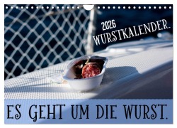 Cover-Bild zum Titel 'Wurstkalender. Es geht um die Wurst. (Wandkalender 2026 DIN A4 quer), CALVENDO Monatskalender' von 'Mettfluencer Mettfluencer'