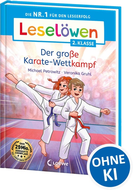 Leselöwen 2. Klasse - Der große Karate-Wettkampf - Michael Petrowitz