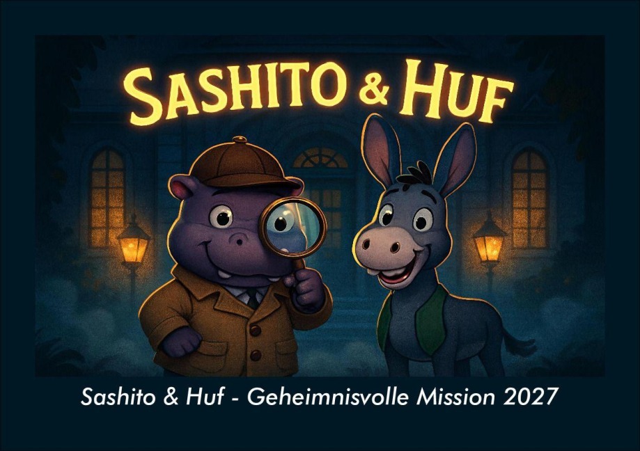 Sashito & Huf - Geheimnisvolle Mission 2027 Fotokalender DIN A5 - Tobias Schmitt, Kevin Heber