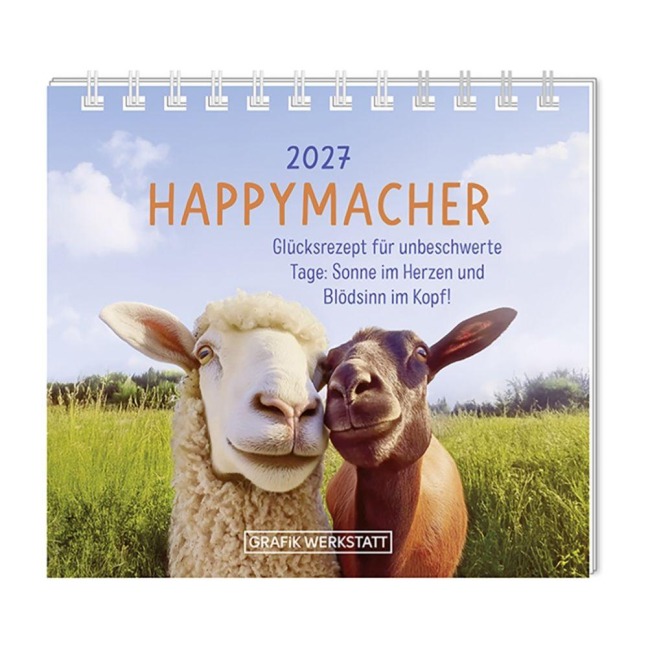 Mini-Kalender 2027 Happymacher - 