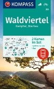 Cover-Bild zum Titel 'KOMPASS Wanderkarten-Set 203 Waldviertel, Kamptal, Wachau (2 Karten) 1:50.000' von ''