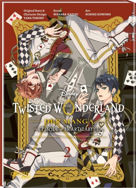 Twisted Wonderland: Der Manga - Episode of Heartslabyul 2 - Yana Toboso, Sumire Kowono, Disney, Wakana Hazuki