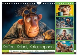 Cover-Bild zum Titel 'Kaffee, Kabel, Katastrophen (Wandkalender 2026 DIN A4 quer), CALVENDO Monatskalender' von 'Steffen Gierok-Latniak'