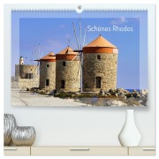 Cover-Bild zum Titel 'Schönes Rhodos (hochwertiger Premium Wandkalender 2026 DIN A2 quer), Kunstdruck in Hochglanz' von 'Martina Fornal'