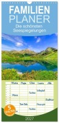 Cover-Bild zum Titel 'Familienplaner 2027 - Die schönsten Seespiegelungen mit 5 Spalten (Wandkalender, 21 x 45 cm) CALVENDO' von 'Christa Kramer'