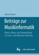 Cover-Bild zum Titel 'Beiträge zur Musikinformatik' von 'Daniel Hensel'