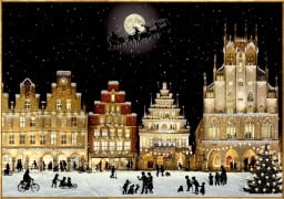 Cover-Bild zum Titel 'Puzzle - Nostalgisches Stadtpanorama - 1000 Teile' von ''