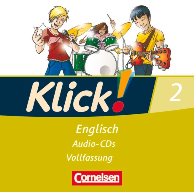 Klick! Englisch 2: 6. Schuljahr. Lieder- und Text-CD - 