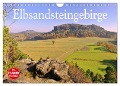 Elbsandsteingebirge (Wandkalender 2025 DIN A4 quer), CALVENDO Monatskalender - LianeM LianeM