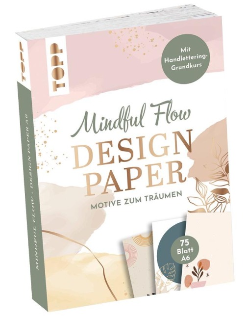 Design Paper Mindful Flow A6 - Ludmila Blum