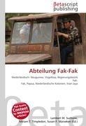 Abteilung Fak-Fak - 