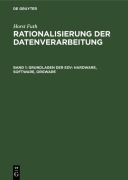 Cover-Bild zum Titel 'Grundlagen der EDV: Hardware, Software, Orgware' von 'Horst Futh'