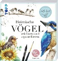 Cover-Bild zum Titel 'Heimische Vögel zeichnen und aquarellieren' von 'Tanja Geier'
