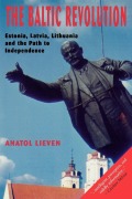 Cover-Bild zum Titel 'The Baltic Revolution' von 'Anatol Lieven'