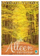 Cover-Bild zum Titel 'Alleen: Schnurgerade (Tischkalender 2027 DIN A5 hoch), CALVENDO Monatskalender' von 'Calvendo'