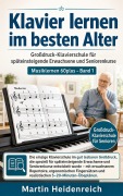Cover-Bild zum Titel 'Klavier lernen im besten Alter' von 'Martin Heidenreich'