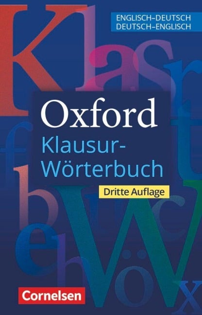 Oxford Klausur-Wörterbuch - Ausgabe 2025 - B1-C1 - 