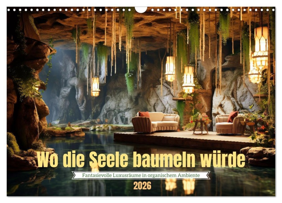 Wo die Seele baumeln würde (Wandkalender 2026 DIN A3 quer), CALVENDO Monatskalender - Kerstin Waurick