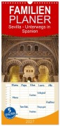 Cover-Bild zum Titel 'Familienplaner 2027 - Sevilla - Unterwegs in Spanien mit 5 Spalten (Wandkalender, 21 x 45 cm) CALVENDO' von 'Astrid Ziemer'