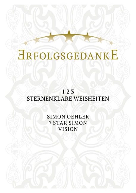 Erfolgsgedanke - Simon Oehler