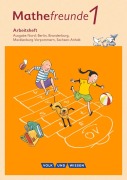 Cover-Bild zum Titel 'Mathefreunde 1. Schuljahr. Arbeitsheft. Nord' von 'Catrin Elies, Ursula Kluge, Jana Elsner, Yvonne Krieseleit, Nancy Kunkis'