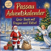Cover-Bild zum Titel 'Passau-Adventskalender: Quiz-Buch mit Fragen und Rätsel' von 'Schlauvento Interactive'