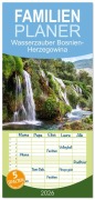 Cover-Bild zum Titel 'Familienplaner 2026 - Wasserzauber Bosnien-Herzegowina mit 5 Spalten (Wandkalender, 21 x 45 cm) CALVENDO' von 'Ursula Di Chito'