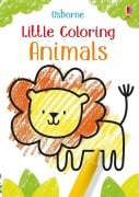 Cover-Bild zum Titel 'Little Coloring Animals' von 'Kirsteen Robson'