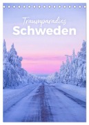 Cover-Bild zum Titel 'Traumparadies Schweden (Tischkalender 2026 DIN A5 hoch), CALVENDO Monatskalender' von 'M. Scott'