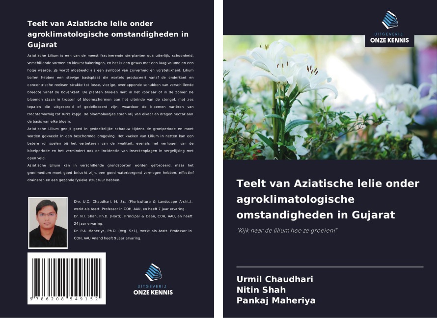 Teelt van Aziatische lelie onder agroklimatologische omstandigheden in Gujarat - Urmil Chaudhari, Nitin Shah, Pankaj Maheriya