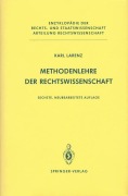 Cover-Bild zum Titel 'Methodenlehre der Rechtswissenschaft' von 'Karl Larenz'