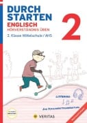 Cover-Bild zum Titel 'Durchstarten 2. Klasse - Englisch Mittelschule/AHS - Hörverständnis' von 'Nicole Eisinger-Müllner, Julie Eiwen'